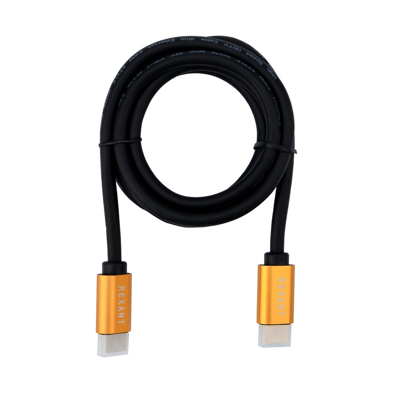 Кабель HDMI-HDMI 2.0, GOLD, длина 1.5 м.