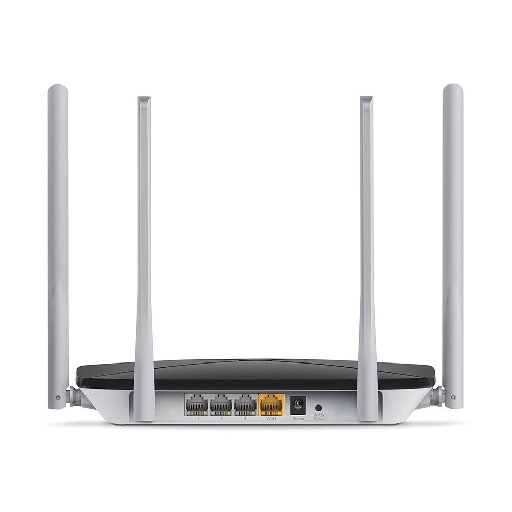 Роутер беспроводной Mercusys AC12 AC1200 10/100BASE-TX черный