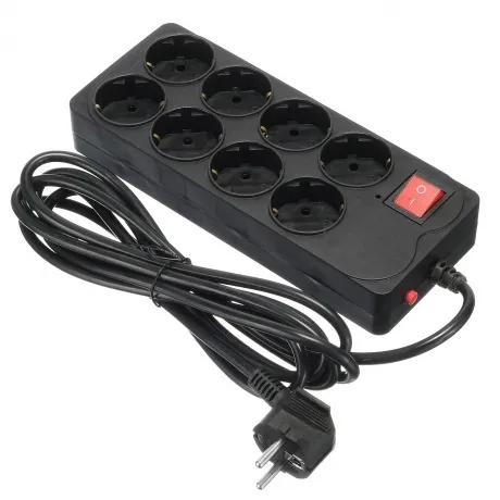 Сетевой фильтр Buro 800SH-3-B 3м (8 розеток) черный в Санкт-Петербурге