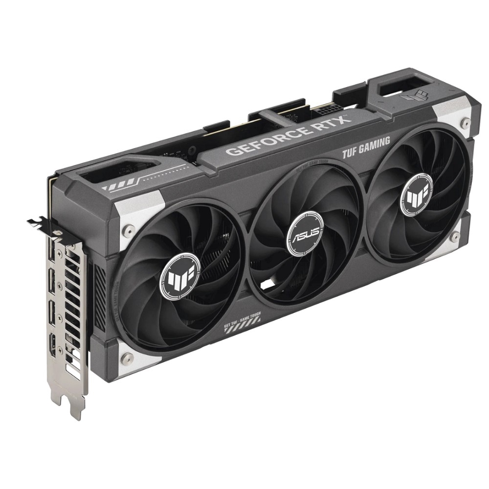 Видеокарта ASUS GeForce RTX 5060TI 16Gb DDR7 128 bit 3*DP/HDMI 3FAN (TUF-RTX5060TI-O16G-GAMING) RTL