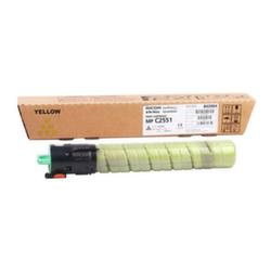Заправка картриджа Ricoh MPC2551HE yellow (+ чип)