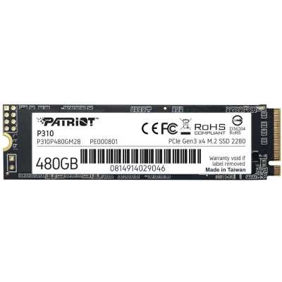 SSD диск Patriot P310 480Gb P310P480GM28