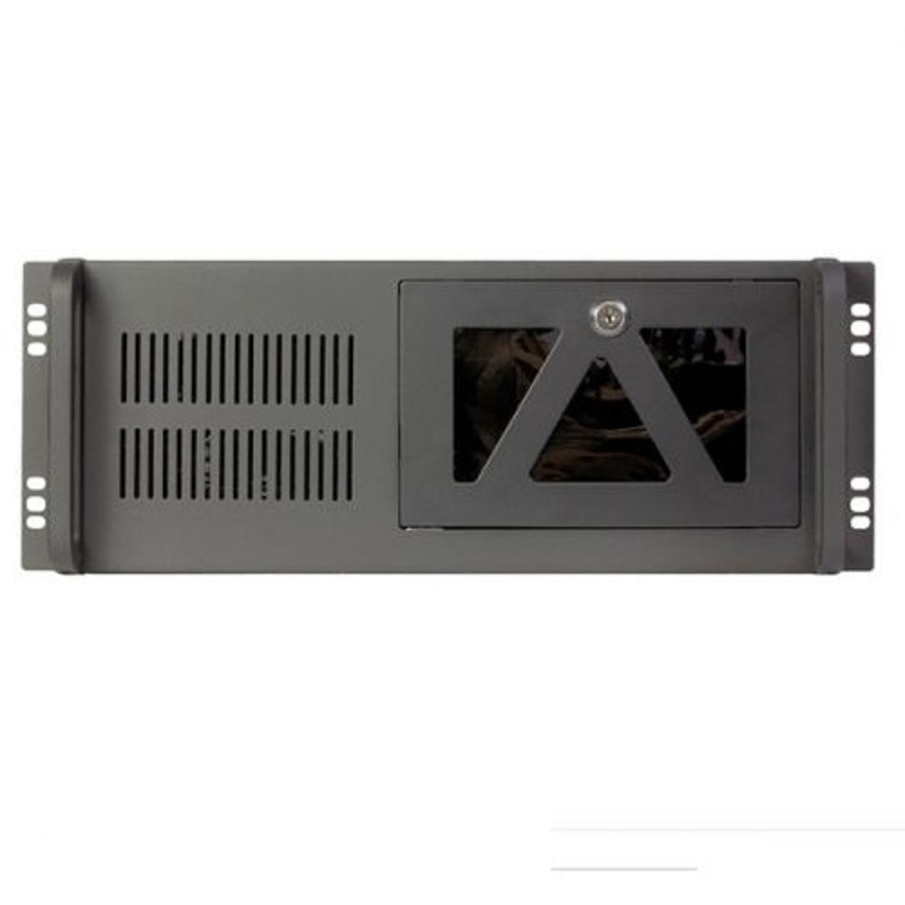 Procase B441-B-0 черный {4U глубина 450мм, внешн 2x5.25, 1x3.5, внутр 7xHDD, MB 12"x9,6", без Б/П PS2}