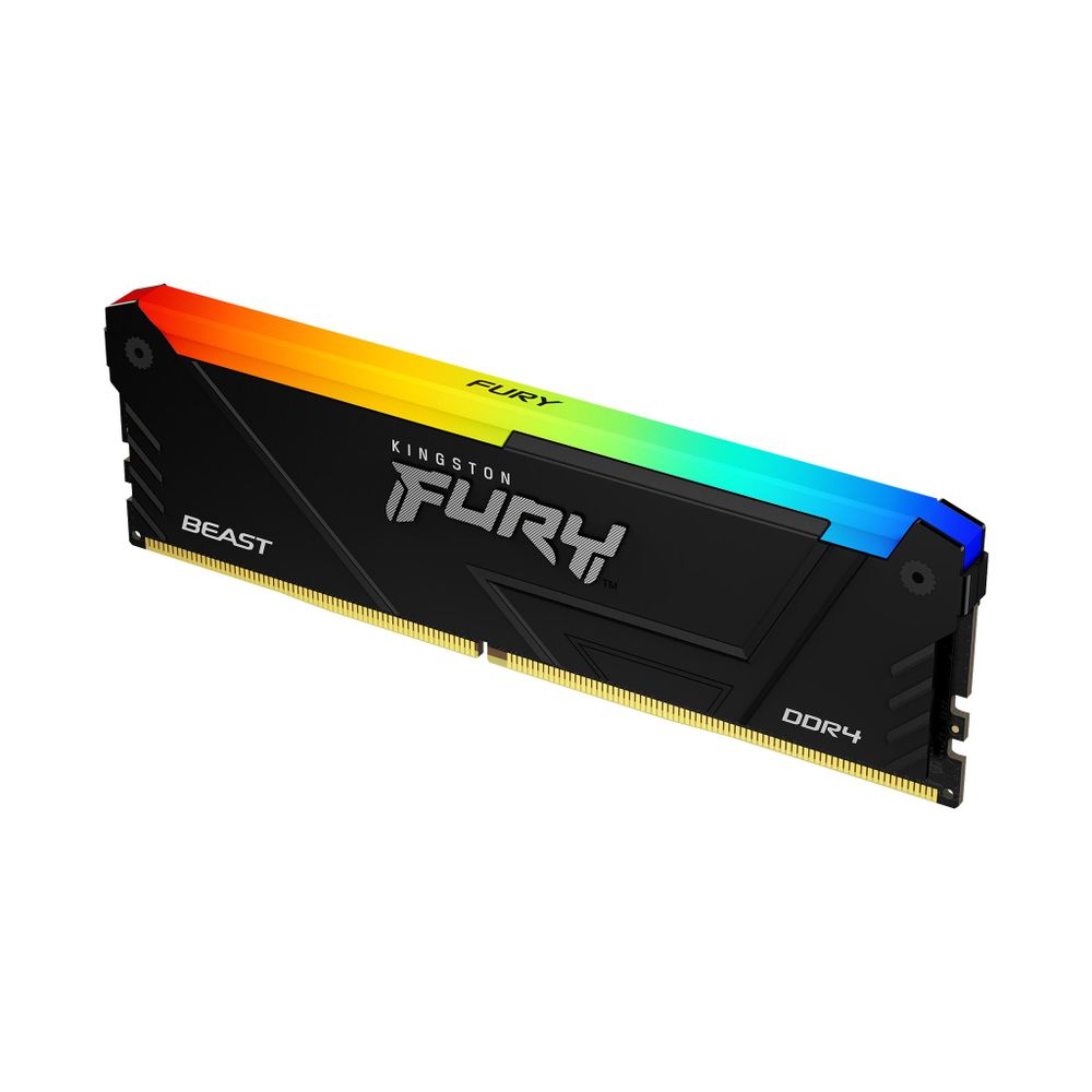 32GB DDR4 3600MHz DIMM FURY Beast Black RGB XMP KF436C18BB2A/32 CL18, 1.35V 288-pin Non-ECC