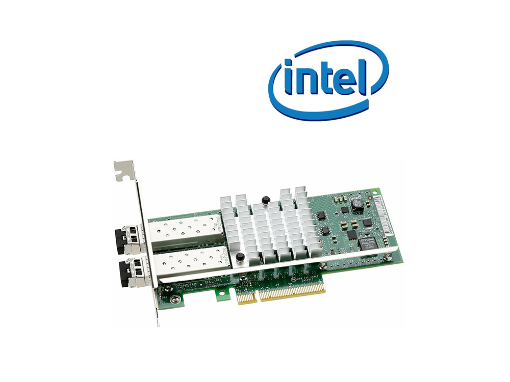 Сетевая карта Intel X520-DA2 Dual Port 10GbE SFP+ PCIe 2.0 x8 (E10G42BTDABLK)