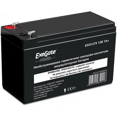 Батарея для ИБП ExeGate Power EXG1270 (EP129858RUS) в Санкт-Петербурге