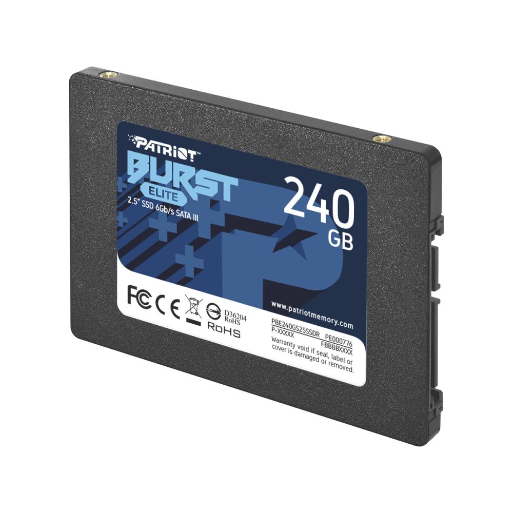 SSD жесткий диск SATA2.5" 240GB BURST E PBE240GS25SSDR PATRIOT