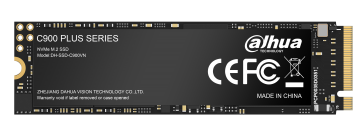 Ssd накопитель Dahua SSD C900 Plus-B 1TB M.2 2280 PCIe3x4 3D NAND, 7mm, R/W up to 3400MB/s/3000MB/s, IOPS(R4K) 151K/90K, TBW 512TB 3y wty (DHI-SSD-C900VN1TB-B)