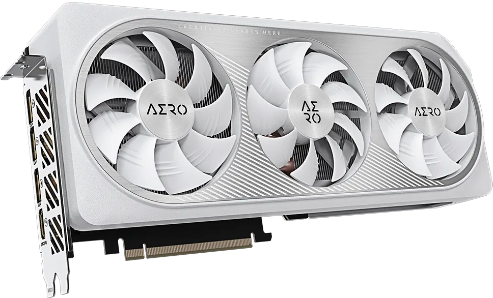 Видеокарта Gigabyte GeForce RTX 4070 SUPER AERO OC (GV-N407SAERO OC-12GD)