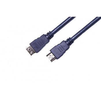 Wize CP-HM-HM-5M Кабель HDMI, 5 м, v.2.0, K-Lock, soft cable, 19M/19M, позол.разъемы, экран, темно-серый, пакет