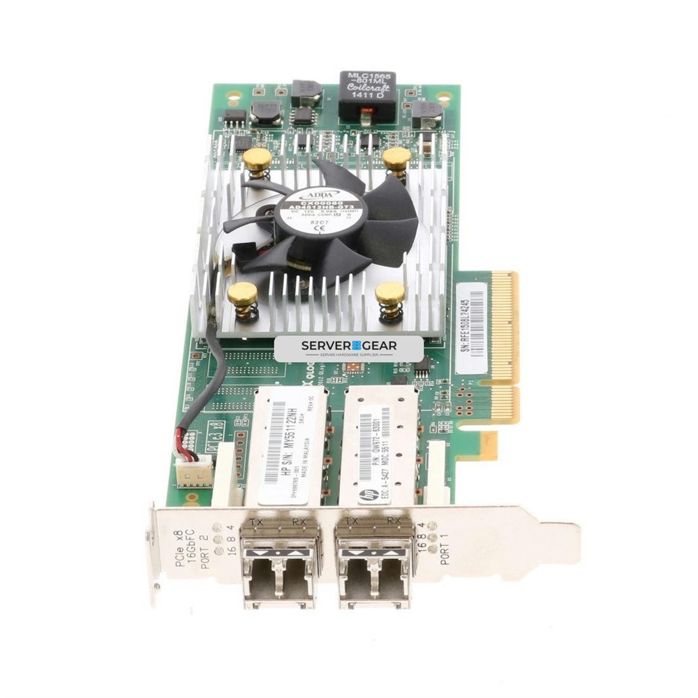 QW972A-LOW Адаптер HP SN1000Q 16Gb 2-Port FC HBA (LP+2SFP)