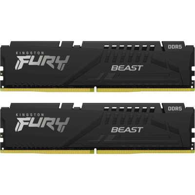 Оперативная память Kingston Fury Beast Black KF552C40BB2K2-64