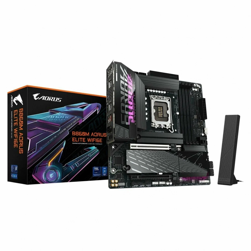 Материнская плата Gigabyte B860M AORUS ELITE WIFI6E