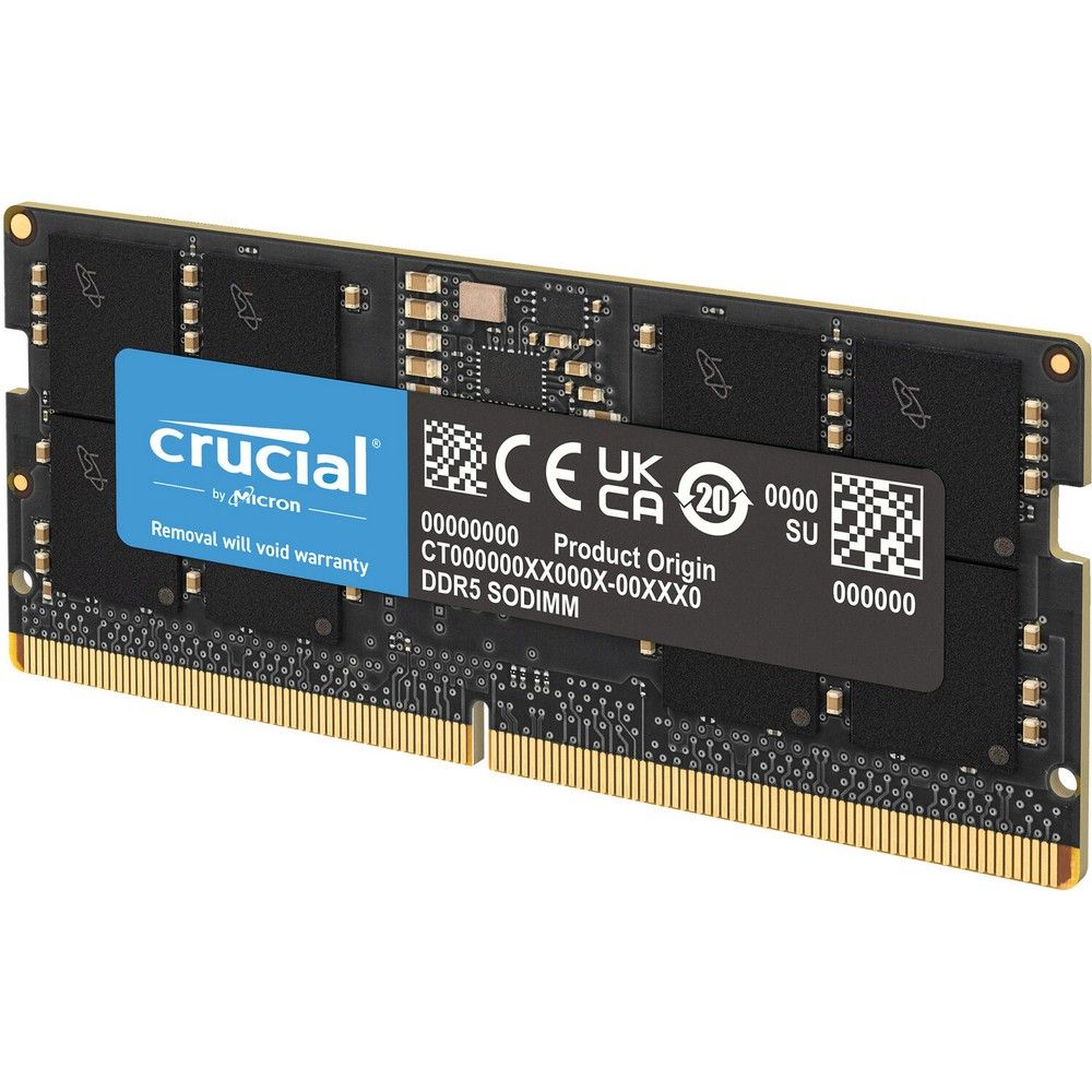 Модуль памяти Crucial 16GB 5600МГц DDR5, SO-DIMM CL40