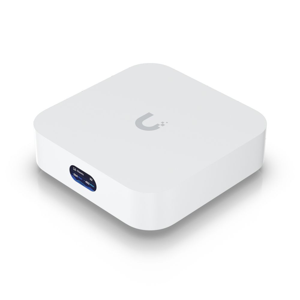 Маршрутизатор Ubiquiti UniFi Express Impressively compact UniFi Cloud Gateway and WiFi 6 access point that runs UniFi Network. Powers an entire network or simply meshes as an access point.