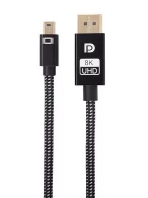 Telecom <TA683M-1.8M> Кабель 1.4V Mini DisplayPort M <--> Display Port M 1,8м 4K@120HZ 8K@60HZ [7958820049927]