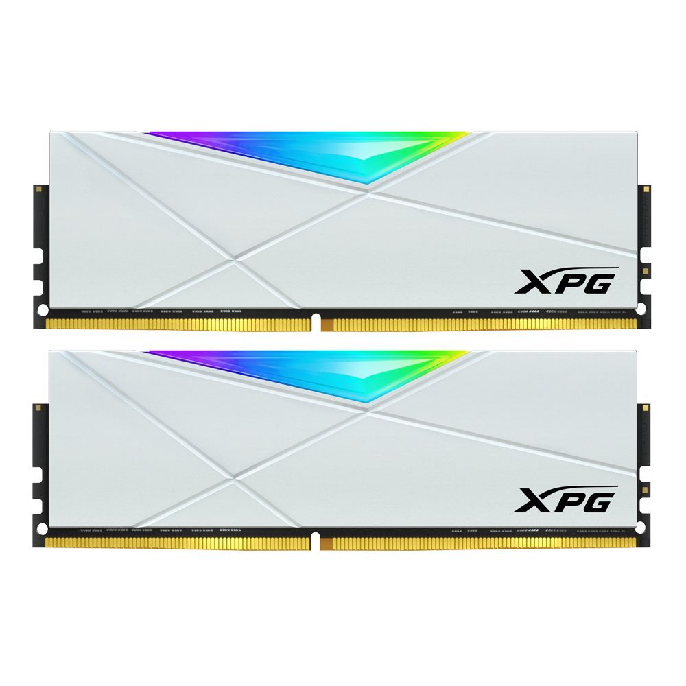 Модуль памяти XPG SPECTRIX D50 16GB DDR4-3200 AX4U32008G16A-DW50,CL16, 1.35V K2*8GB WHITE ADATA