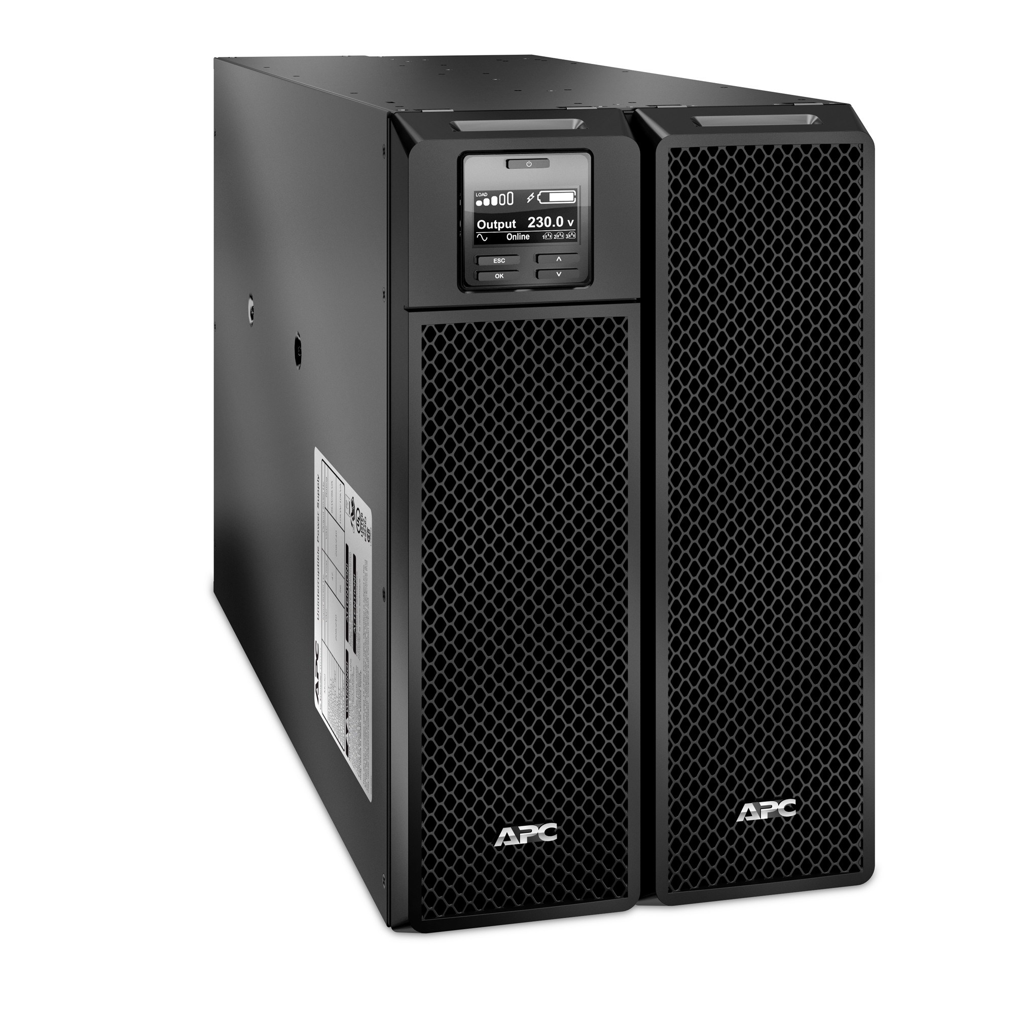 APC Smart-UPS SRT SRT10KXLI, 10000 ВА | Однофазный онлайн ИБП с двойным преобразованием