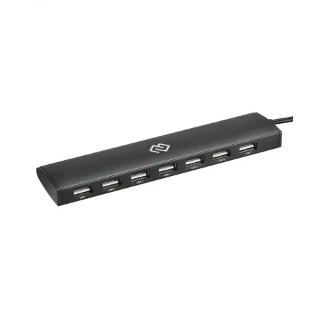 Хаб-разветвитель USB-C Digma HUB-7U2.0-UC-B 7порт. черный в Санкт-Петербурге