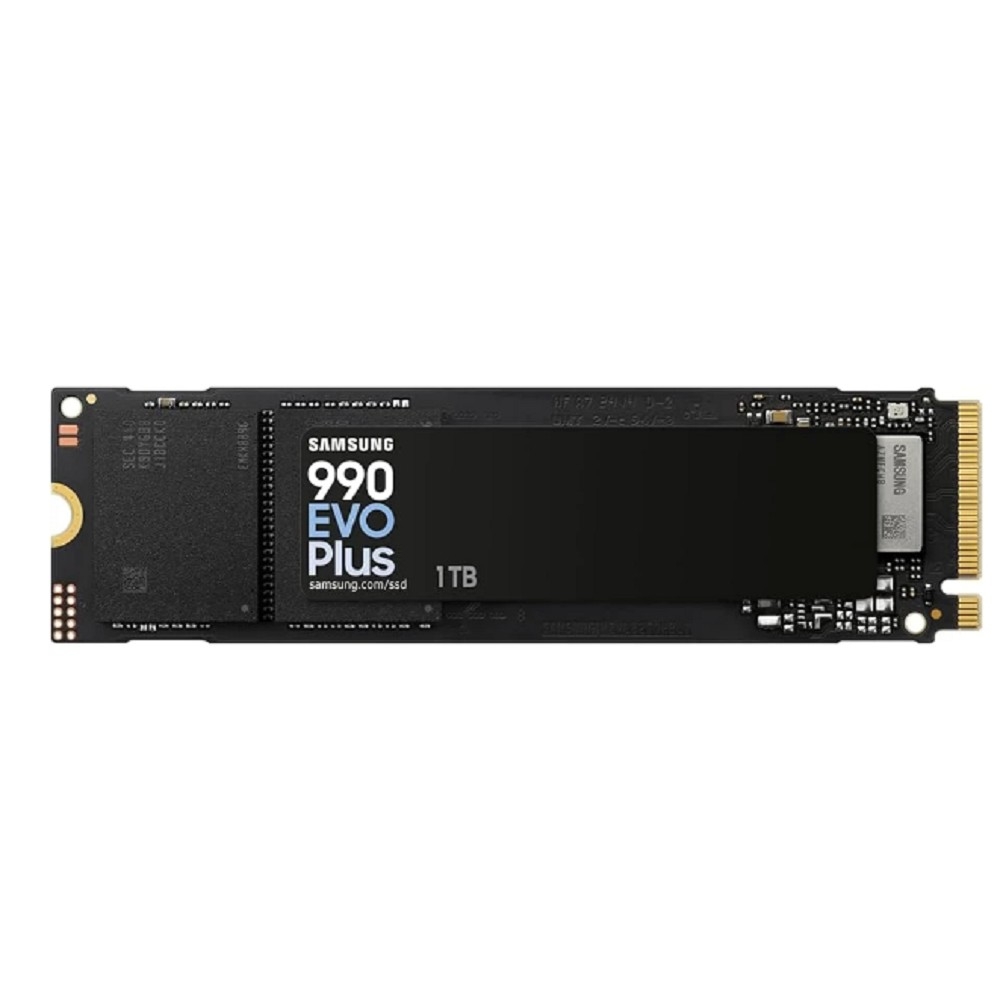 Твердотельный диск 1TB Samsung 990 EVO Plus, M.2, PCI-E 5.0 x2, V-NAND TLC [R/W - 7150/6300 MB/s]