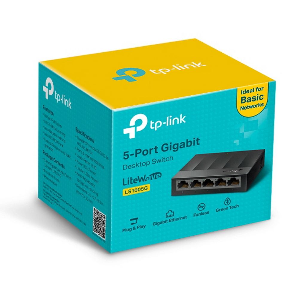 Коммутатор TP-Link LS1005G 5G неуправляемый