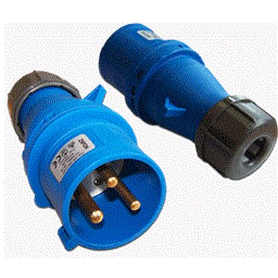 Вилка Lanmaster LAN-IEC-309-32A1P-M