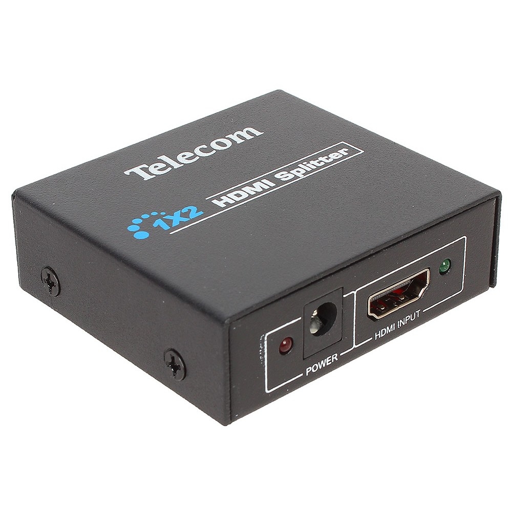 Telecom Разветвитель HDMI 1=>2 , каскадируемый , 1.4v+3D [6937510891573]