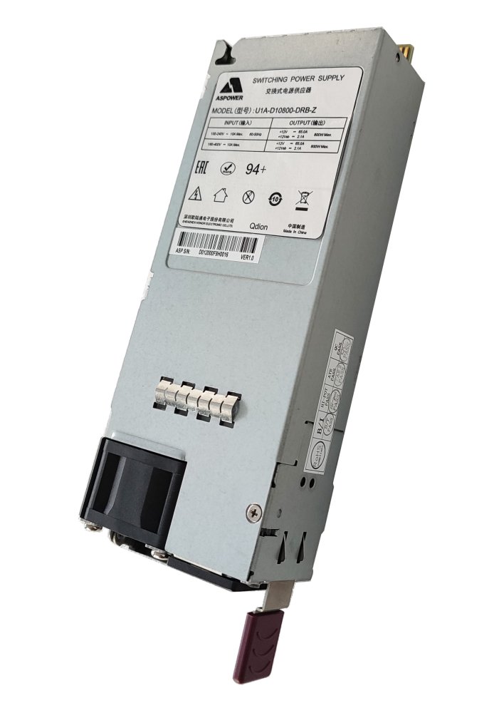 Блок питания серверный Q-dion Qdion Model U1A-D10800-DRB-Z (99MAD10800I1170119)
