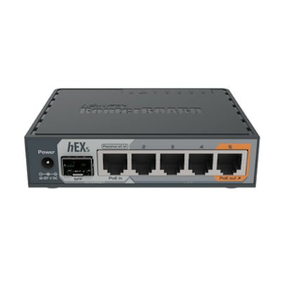 Роутер MikroTik RB760iGS hEX S