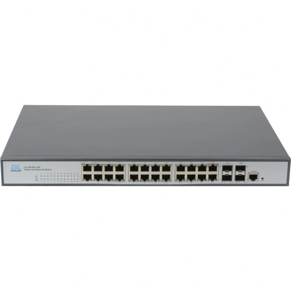 Коммутатор Gigalink GL-SW-G204-24P