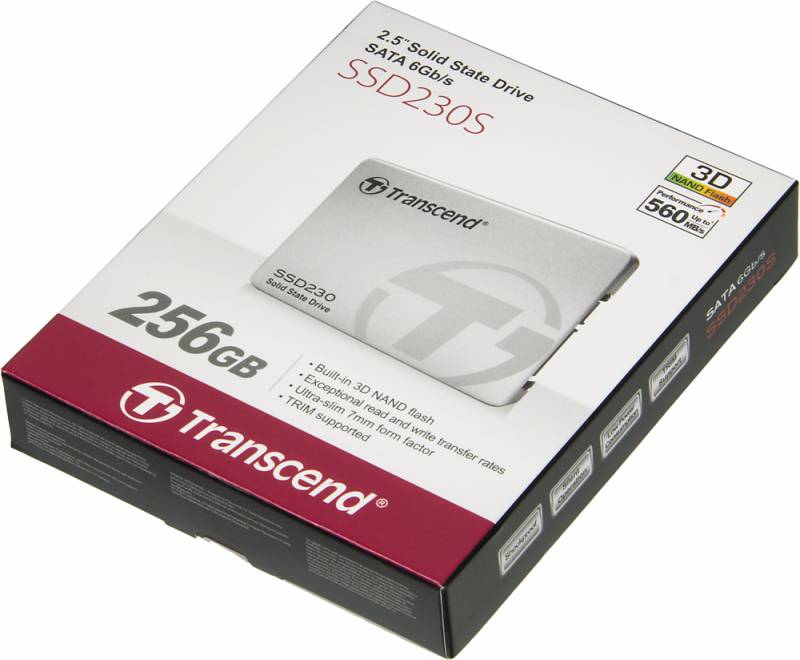Твердотельный накопитель Transcend SSD230S TS256GSSD230S