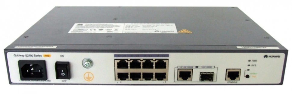 Коммутатор Huawei S2700-9TP-PWR-EI (02352335)