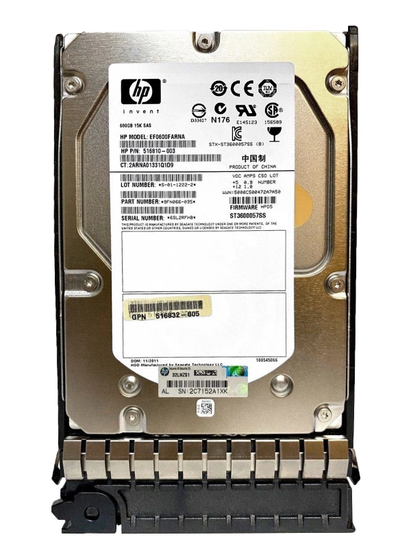 Жёсткий диск HP EF0600FARNA