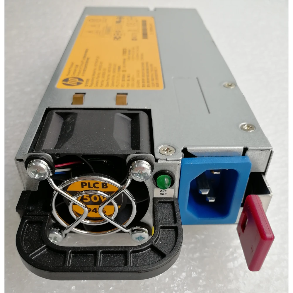 Блок питания HP 656363-B21 серверный для DL360p 380pG8 ML350pG8 750W PLATINUM PLUS 660183-001, 643955-201, 643932-001, PS-2751-7C-LF