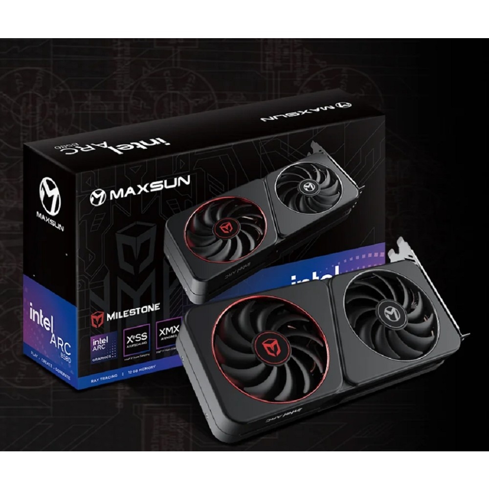Видеокарта MAXSUN Intel Arc B580 Milestone 12G