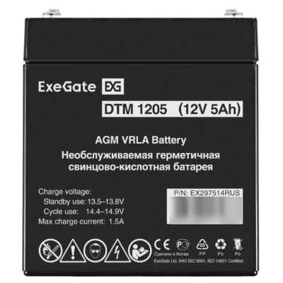 Батарея для UPS Exegate DTM 1205 EX297514RUS
