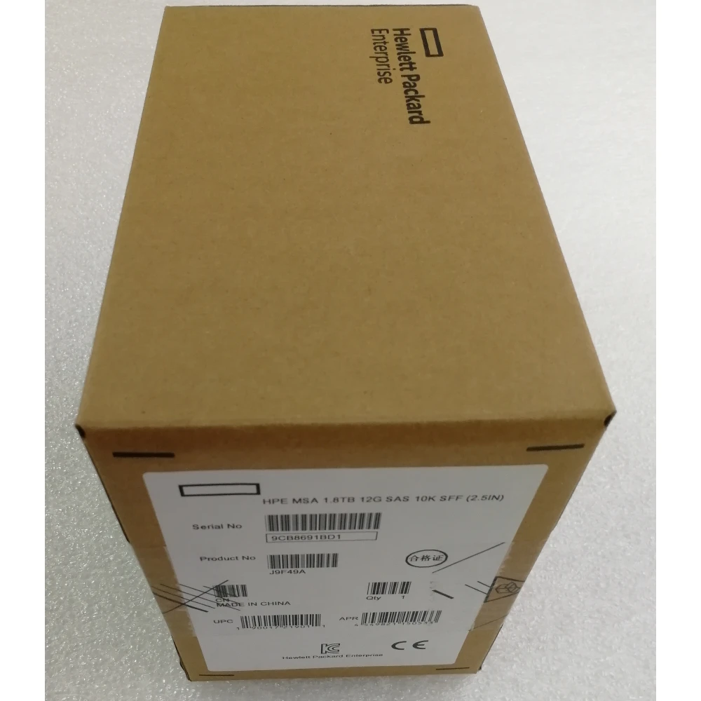 Жесткий диск HP J9F49A MSA2 1.8 ТБ 10K 12G SAS SFF 2.5 DP серверный HDD 787649-001 787677-005 J9F49A