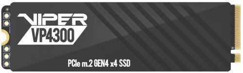 SSD PATRIOT Viper VP4300 1Тб M.2 NVMe 3D NAND Скорость записи 5500 Мб/сек. Скорость чтения 7400 Мб/сек. TBW 1000 Тб VP4300-1TBM28H