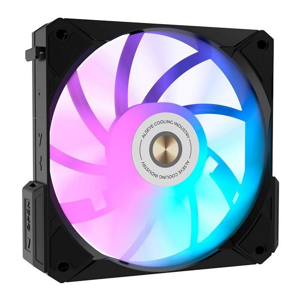 COOLING FAN i12B black Dimensions: 120 x 120 x 25mm Voltage: DC 12V Current: 0.25A±10% Fan Speed : 800-1800±10% Max. Air Flow: 31.18-73.92CFM Max. Air Pressure: 0.56-2.1mmH20 Max. Noise: 20-33.2dBA Bearing Type : FDB Bearing Life Expectancy : 70,000 hour