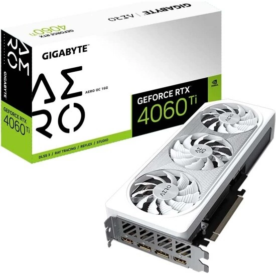 Видеокарта GigaByte RTX 4060 Ti 16Gb (GV-N406TWF2-16GD)