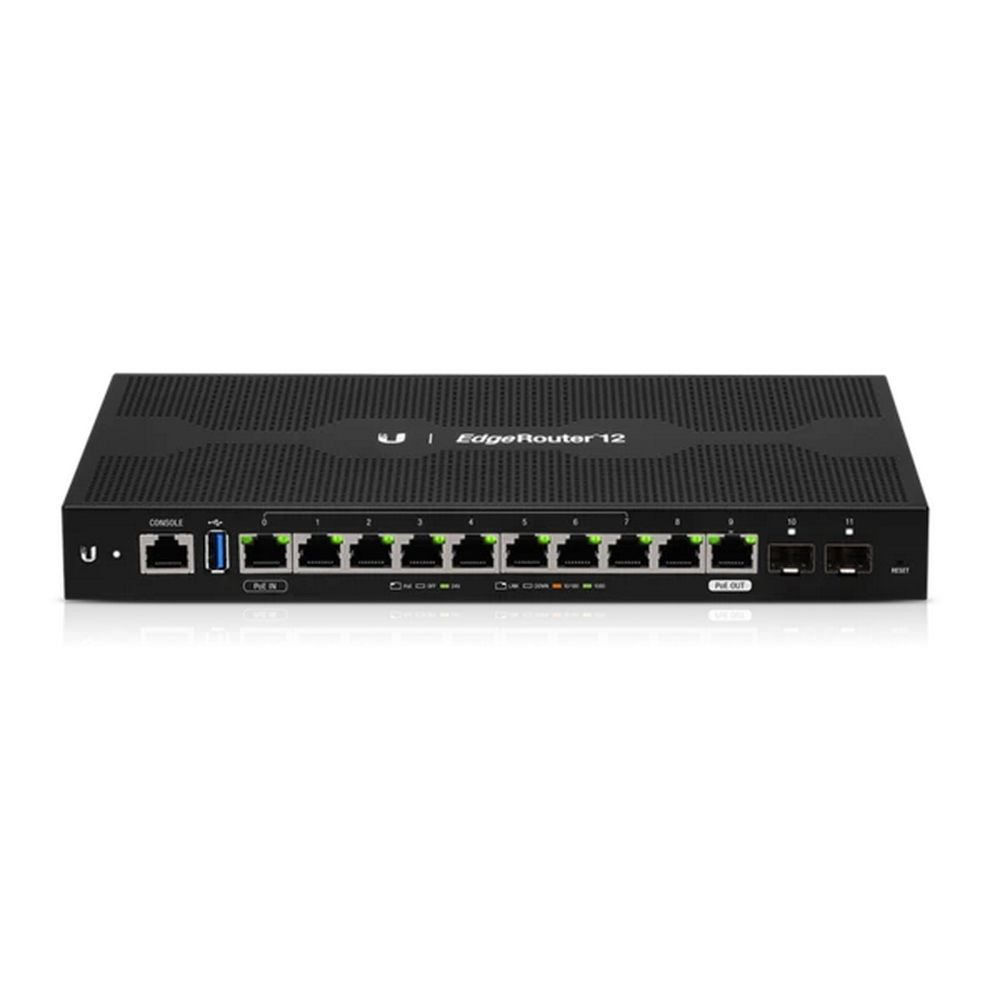 Роутер Ubiquiti ER-12-EU черный