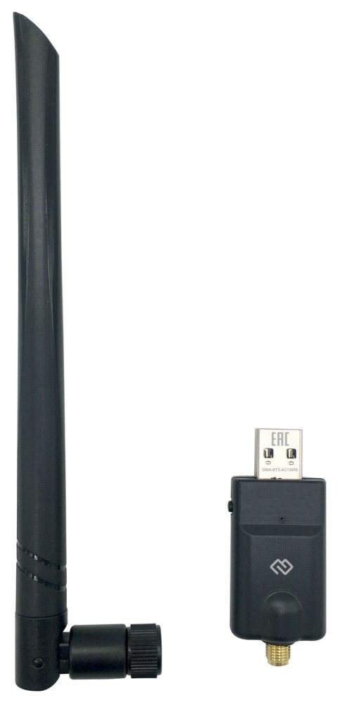 Сетевой адаптер WiFi + Bluetooth Digma DWA-BT5-AC1300E USB 3.0