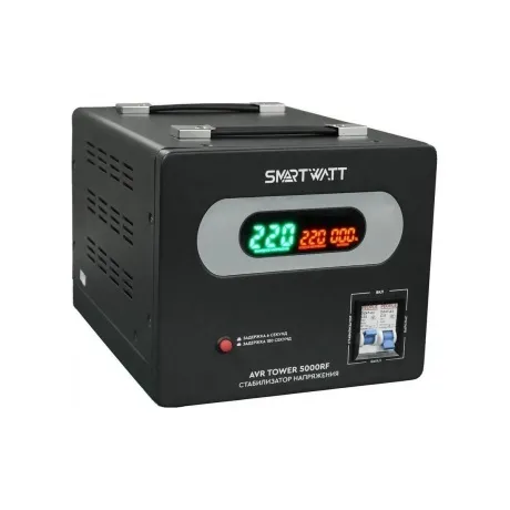 Стабилизатор напряжения Smartwatt AVR Tower 5000RF 5000ВА черный в Санкт-Петербурге
