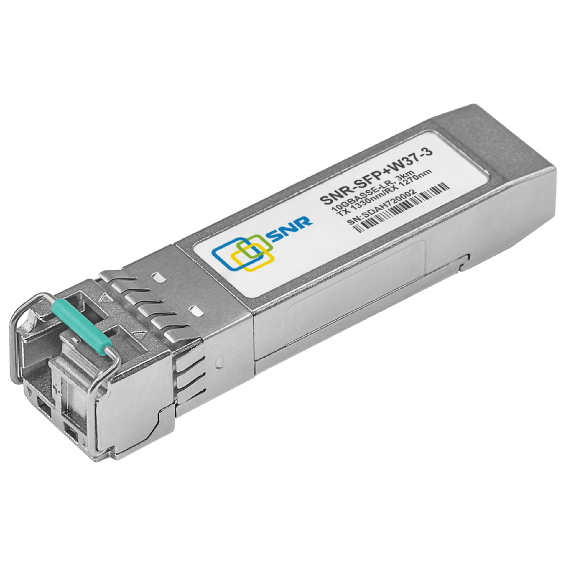 SNR Модуль SFP+ WDM, дальность до 3км (5dB), 1330нм (SNR-SFP+W37-3)