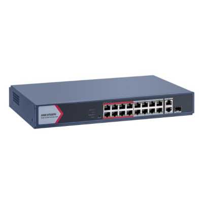 Коммутатор HikVision DS-3E1318P-EI/M