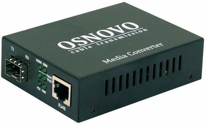 Медиаконвертер Osnovo OMC-1000-11HX/I