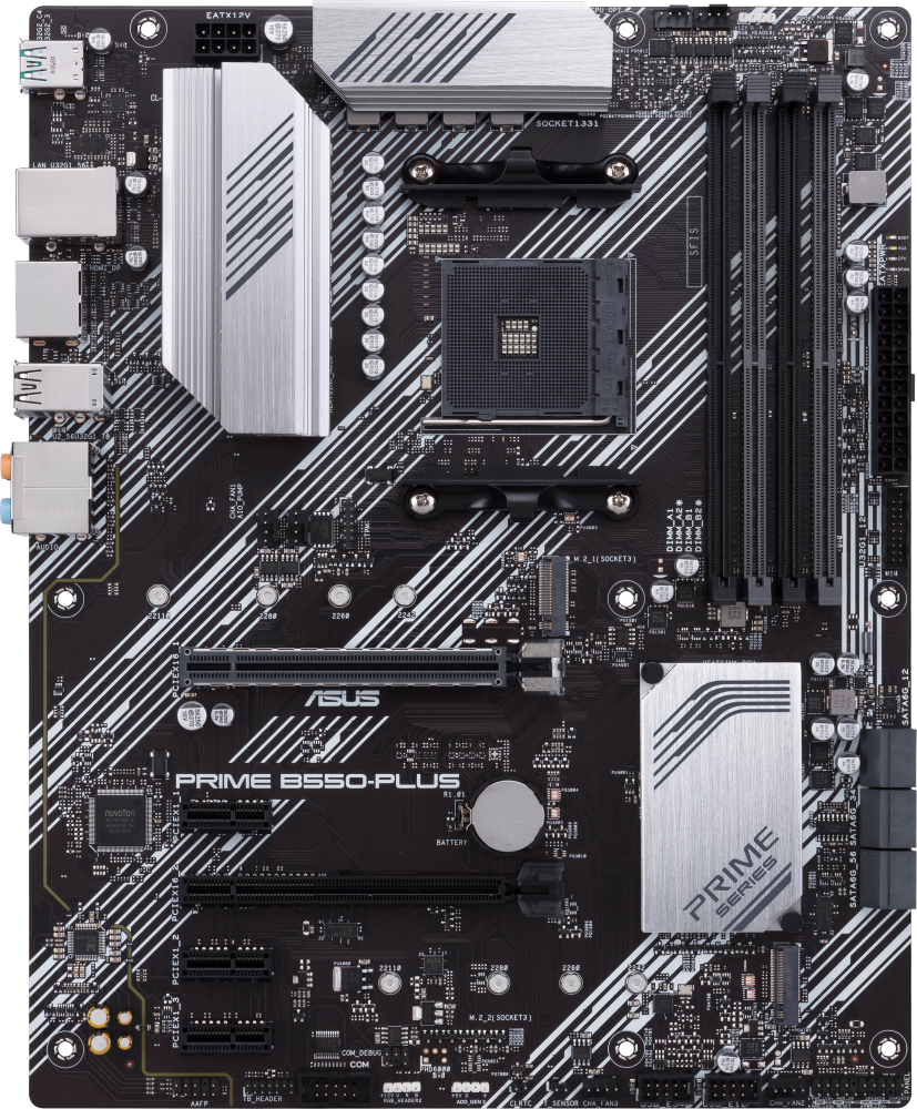 Материнская плата Asus PRIME B550-PLUS (90MB14U0-M0EAY0)