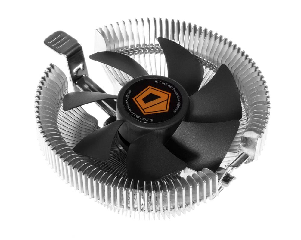 Устройство охлаждения(кулер) ID-Cooling DK-01T Soc-AM4/AM3+/1150/1151/1200 3-pin 24dB Al 95W 195gr Ret