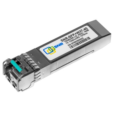 SNR Модуль SFP+ WDM, дальность до 40км (16dB), 1330нм (SNR-SFP+W37-40)