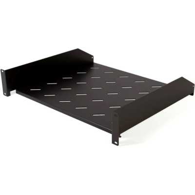 Полка для шкафа Hyperline TAL3-2U-400-RAL9005